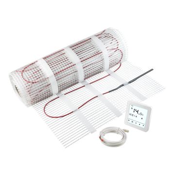 Toasty Toes, 22 Metre Sq Electric Underfloor Heating Mat Kit