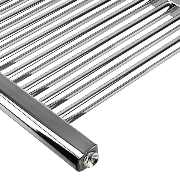 600mm chrome best sale towel rail