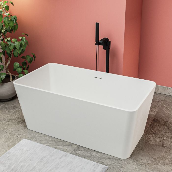 Alpine Modern Freestanding Bath, 1500 (L) x 700 (W) 